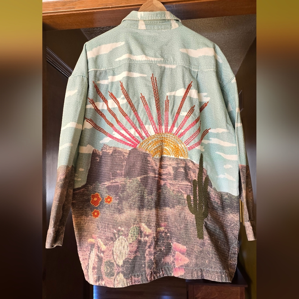 Urban Outfitters Desert Sunrise Jacket 
Festivals Season is here